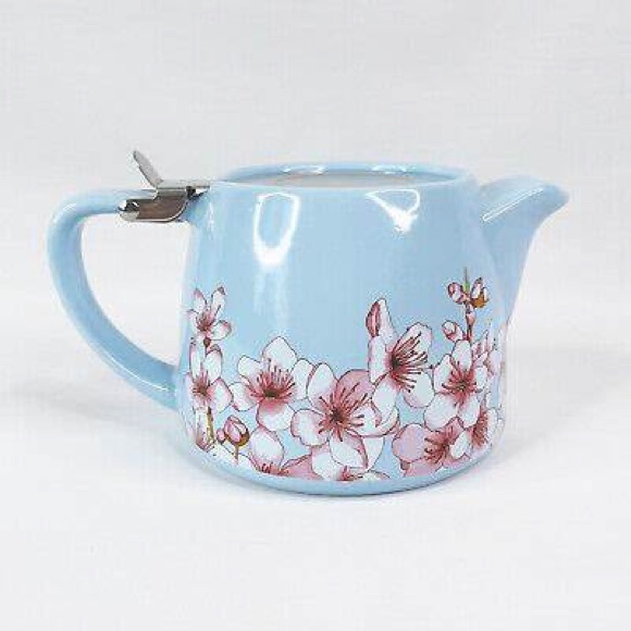 Alfred Kitchen Brand New Alfred Light Blue Ceramic Stainless Floral